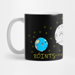 Moon and Earth Motivational Self Empowerment Mug